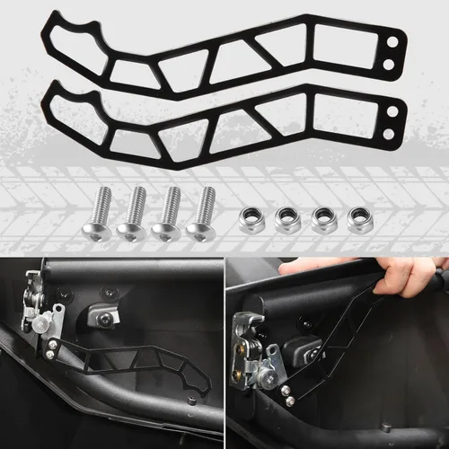 Vista 6 de A & UTV PRO Kit de paneles de puertas inferiores y manijas de puerta personalizadas para Can-Am Maverick X3 Max RS DS 2017 2018 2019 2020 2021 2022