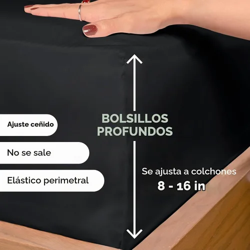 Vista 2 de ROYALE LINENS Juego de sábanas Cal King de 4 piezas, ropa de cama de microfibra suave cepillada de 1800 hilos, 1 sábana bajera, 1 sábana encimera, 2