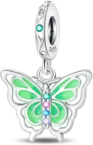 Vista 26 de LNQOBU Happy Life - Colgante para pulseras de abalorios, plata de ley 925 para mujer (con un espaciador de cuentas)
