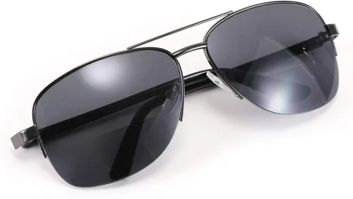 Vista 3 de FEISEDY Gafas de sol para hombres y mujeres bifocales para leer bajo el sol B2718