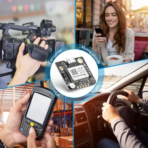 Vista 4 de GT-U7 Módulo GPS Navegación Satélite Posicionamiento Receptor GPS 1pcs Módulo GPS, microcontrolador de dron, compatible con NEO-6M 51