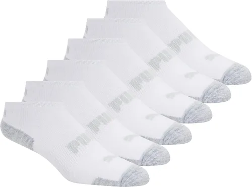 Vista 13 de PUMA Calcetines de corte bajo para mujer (paquete de 6)