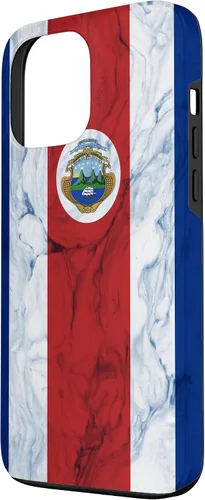 Vista 65 de Bandera de Costa Rica y fondo elegante - Funda del orgullo costarricense para iPhone 17