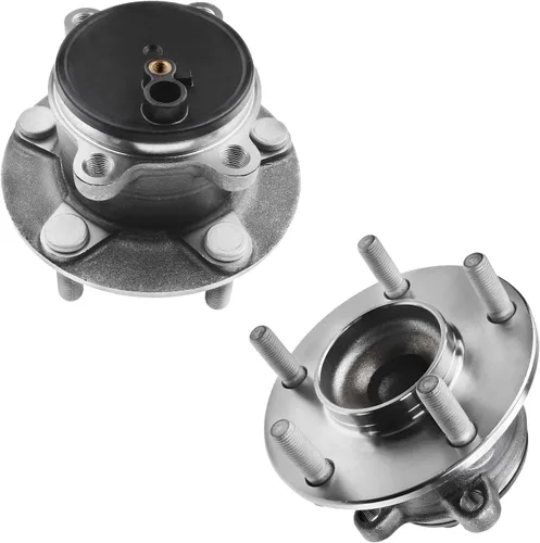 Vista 194 de Detroit Axle - Rotores de freno para Ford 2013-2019 Explorer Taurus Flex Lincoln MKT MKS, rotores de freno de disco ranurados perforados de repuesto
