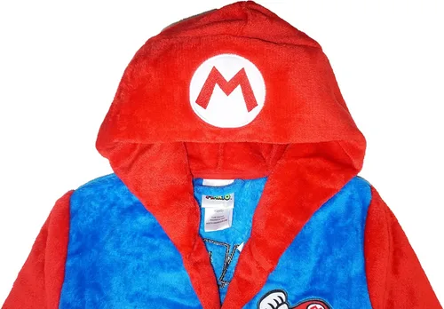 Vista 3 de SUPER MARIO Bata de peluche para niños