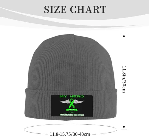 Vista 3 de Beanie Hat Unisex Stretchy Hat Soft Warmth Knit Hat Cap for Men & Women