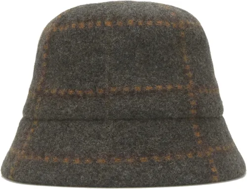 Vista 3 de WHITE SANDS MOJA Wool Check Bucket Winter Womens Hat