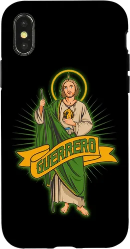 Vista 5 de Funda para iPhone 11 San Judas Tadeo con Guerrero México
