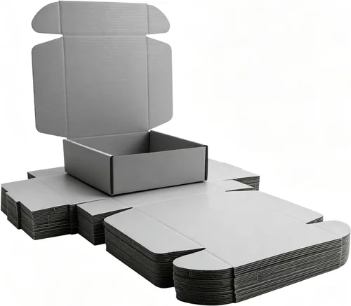 Vista 24 de Cajas de embalaje de envío pequeñas negras KAXILU 20 piezas Cajas de envío L6xW6xH2 pulgadas Adecuadas para embalaje de comercio electrónico