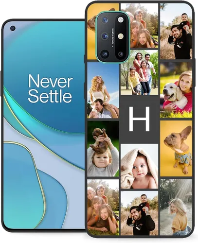 Vista 9 de Funda personalizada para OnePlus 8T con nombre de foto y texto, personalizado One Plus 8 T para teléfono móvil/smartphone/teléfono móvil/teléfono