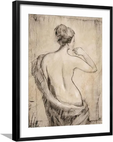 Vista 7 de ART.COM Impresiones artísticas enmarcadas para pared, estudio de desnudo neutro II por Tim O'toole, decoración figurativa, 12 x 16 pulgadas, marco