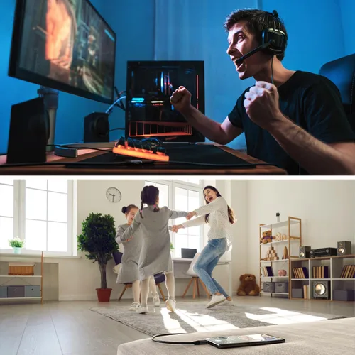 Vista 4 de KabelDirekt – Cable de extensión para auriculares – 1,6 pies – Cable de extensión de auriculares con enchufe de metal a prueba de roturas
