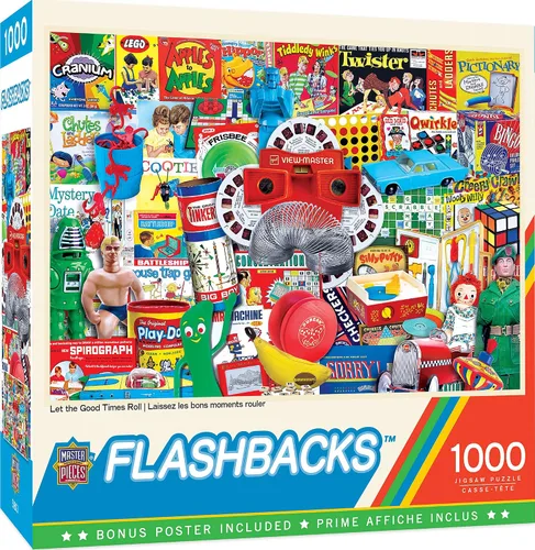 Vista 5 de Masterpieces Game On - Rompecabezas de 1000 piezas para adultos, familia, a partir de 15 años