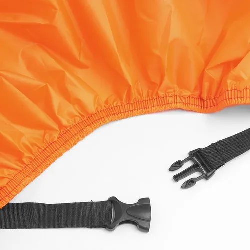Vista 5 de uxcell L 190T protector de polvo de lluvia negro+naranja scooter motocicleta cubierta 86 "para Harley Davidson