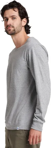 Vista 3 de Russell - Camiseta de manga larga de algodón para hombre