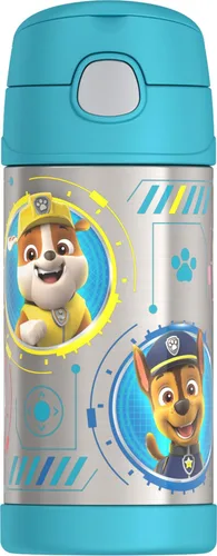 Vista 10 de THERMOS FUNTAINER Botella de agua con pajita, 12 onzas, Avengers