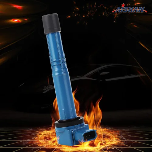Vista 4 de Juego de 4 bobinas de encendido compatibles con Honda Accord 2003-2007, Civic 2002-2011, CRV 2002-2009, Element 2003-2011, Acura RSX 2002-2006 y más