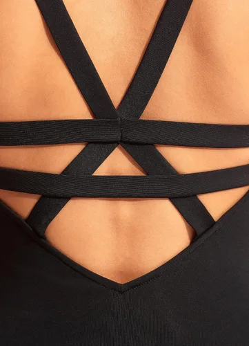 Vista 3 de Seafolly Traje de baño activo de una pieza con escote en V profundo para mujer