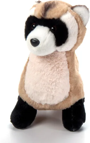 Vista 2 de The Petting Zoo Peluche de hurón de patas negras, regalos para niños, animales salvajes Onez, juguete de peluche de hurón, 12 pulgadas