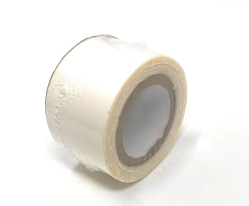Vista 4 de Rollo de cinta adhesiva de grado médico de doble cara, 1 pulgada x 108 pulgadas, transparente