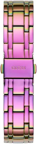 Vista 3 de GUESS Reloj de 1.417 in para mujer - Pulsera iridiscente con esfera iridiscente Caja iridiscente, Iridiscente, Classic