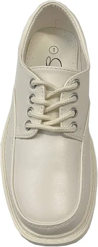 Vista 5 de Lito Children's Wear Zapato de vestir para niños, comunión con cordones, boda, graduación, zapato mate formal