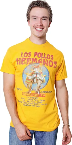 Vista 3 de Ripple Junction Breaking Bad Los Pollos Hermanos - Camiseta para hombre