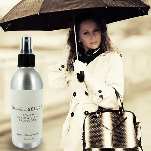 Vista 6 de Cadillac Select Premium - spray repelente al agua y protector antimanchas impermeable para usar en gamuza, piel y nobuck