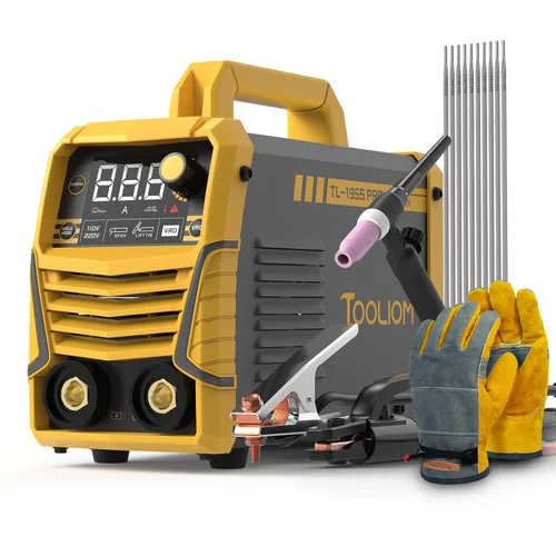 Vista 9 de TOOLIOM 135A Soldador de varilla mini 110V soldador MMA ARC máquina soldadora inversora CC con pantalla digital máquina de soldar portátil