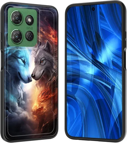 Vista 49 de Funda para Moto G Power 5G 2023, [probada contra caídas de grado militar], resistente, resistente, resistente, a prueba de golpes, funda protectora