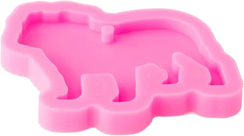 Vista 3 de Angel Wings Molde de silicona con forma de perro de carlino lindo estilo animal resina llavero molde joyería molde epoxi artesanía llavero resina