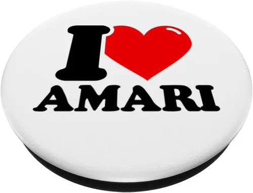 Vista 2 de I LOVE Amari PopSockets PopGrip intercambiables
