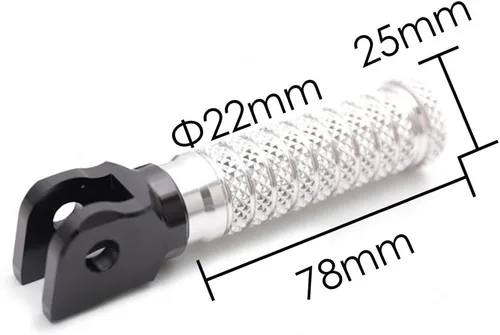 Vista 2 de MC Motoparts Clavijas delanteras CNC compatibles con FZ-07 FZ-09 Fazer MT09 MT07 2019 2018 2017 19 YZF R6 YZF R1 R6 00 01 02 FZ6 FZ1 S Fazer 600 FZ8