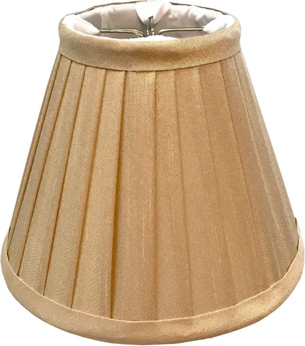 Vista 24 de Royal Designs, Inc. Pantalla plisada Empire CS-111BG, color beige, 2,5 x 5 x 4,25