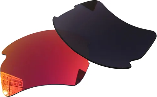 Vista 4 de Acefrog 4 pares de lentes polarizados de repuesto para gafas de sol Oakley Flak 2.0 XL OO9188, ajuste perfecto, inastillables, antiarañazos, paquete