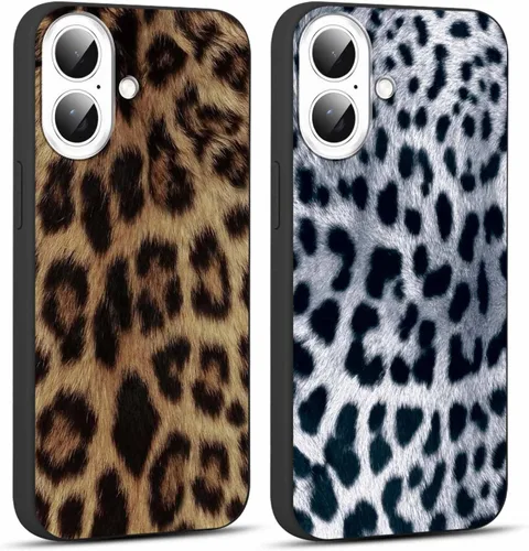 Vista 79 de Paquete de 2 fundas de teléfono con bonito estampado de guepardo para iPhone 7/8/SE 2020 / SE 2022 de 4.7 pulgadas, diseño de leopardo de lujo