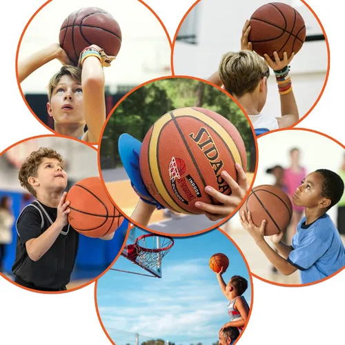 Vista 6 de Entrenador de tiro de baloncesto - Entrenador universal de tiro de baloncesto para zurdos y diestros, espuma EVA para una sensación cómoda
