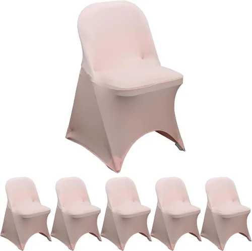 Vista 35 de YOUR CHAIR COVERS - Funda para silla plegable de elastano elástica, color negro