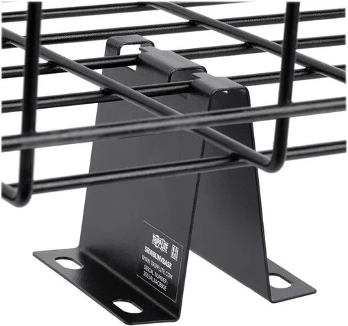 Vista 4 de TRIPP LITE Soporte de base de separación, soporte de base para bandejas de cables de malla de alambre (SRWBUNVBASE)