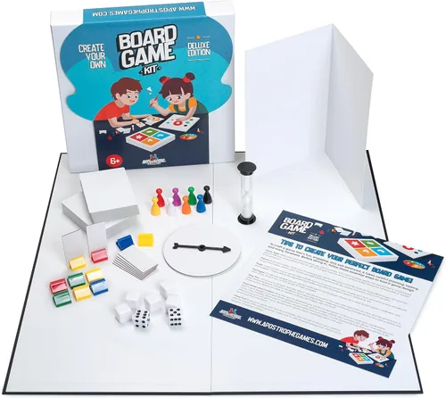 Vista 10 de Crea tu propio kit de juego de mesa, juego de bricolaje con tablero
