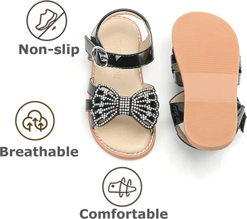 Vista 5 de THEE BRON Sandalias para niñas y zapatos de vestir de verano