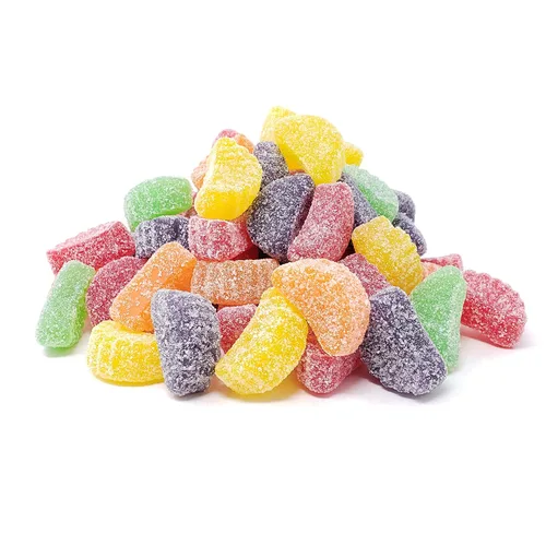 Vista 5 de Candy Retailer Caramelo de cuña naranja/limón rebanada 1 Lb