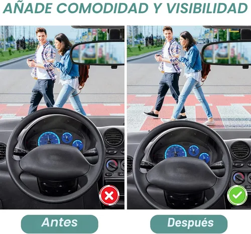 Vista 9 de AEROiVi Cojín para Asiento de Coche para Conducir, Malla de Aire 3D Transpirable, Fondo Antideslizante, Protector de Asiento de Coche Cómodo, Cojín