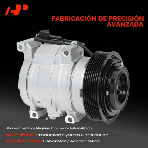 Vista 3 de Compresor de CA A-Premium con embrague compatible con Toyota