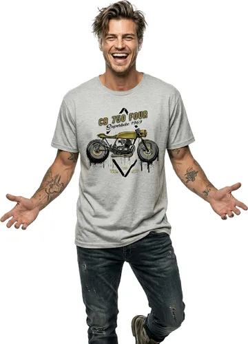 Vista 5 de Camiseta Cool Motorbike para Hombre - CB 750 Four Cafe Racer - Ropa Moto