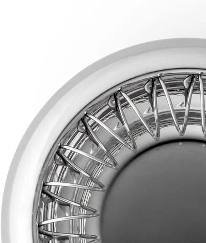 Vista 4 de Alessi Bandeja de cenizas de acero inoxidable Aleesi 7690/12 de acero inoxidable, color plateado