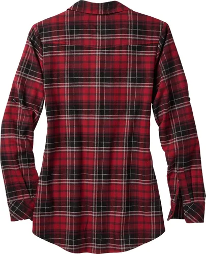 Vista 2 de Legendary Whitetails Camisa de franela a cuadros Stockyards para mujer