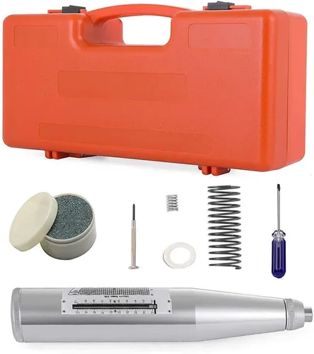 Vista 7 de Professional Concrete Test Hammer Rebound Tester Hammer Resiliometer 10-60Mpa