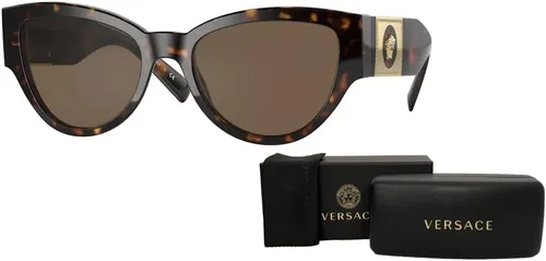 Vista 3 de Versace VE4398 Cateye - Gafas de sol para mujer + paquete con kit de gafas de diseñador iWear