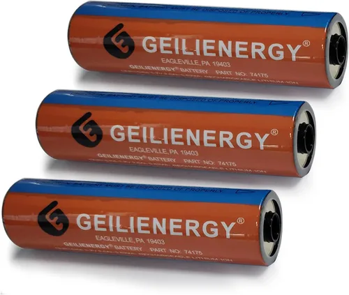 Vista 8 de Batería de 3.7V 2600mAh compatible con linterna de litio 74175 (1 paquete)